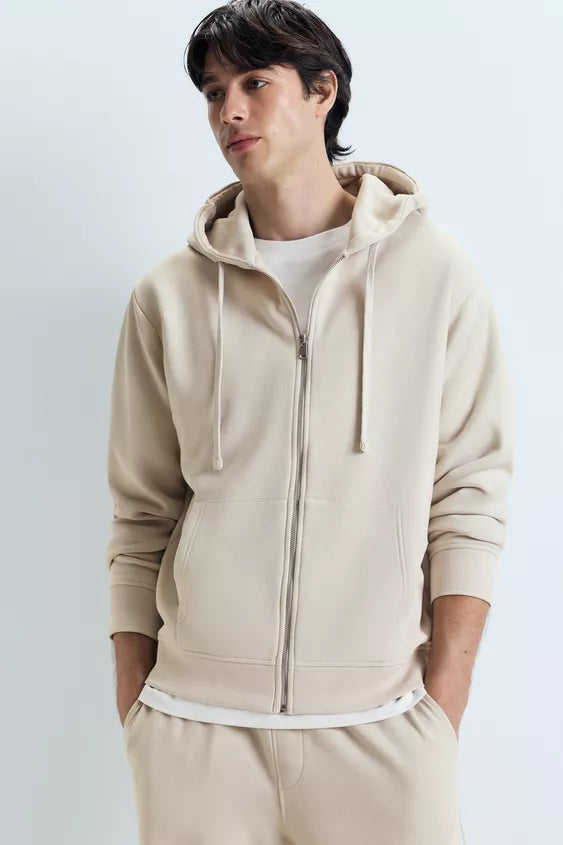 LEFTIES OVERSIZE ZIP-UP TRACKSUIT SWEATSHIRT